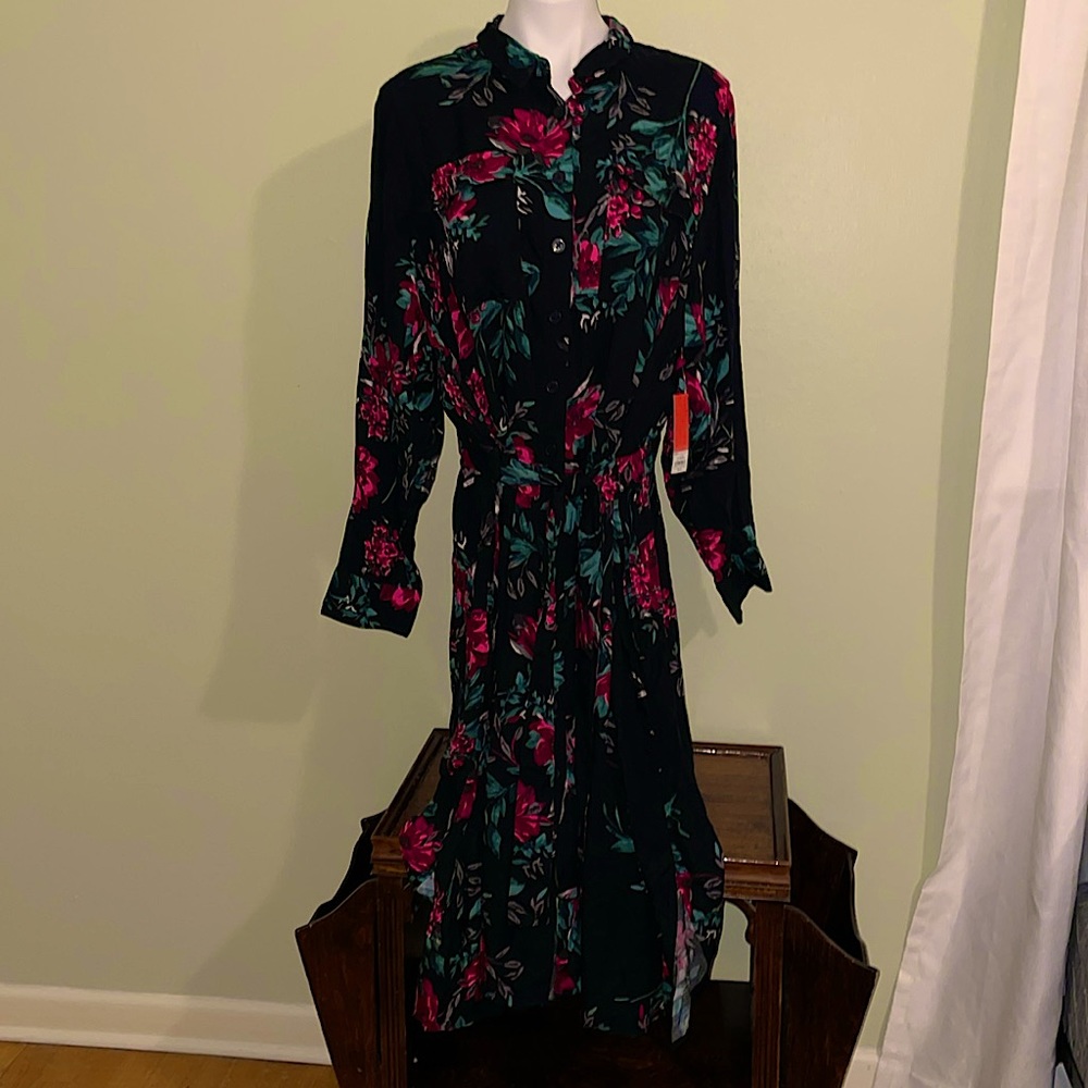 Floral maxi dress